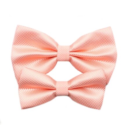 Capo's Collection's Vintage Flower Power Peach Bow Ties