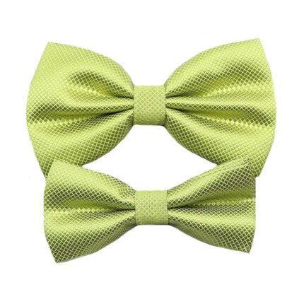 Scarface's Lime Green Bow Tie Set